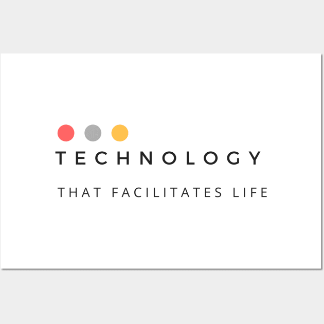 Technology that facilitates life Wall Art by busines_night